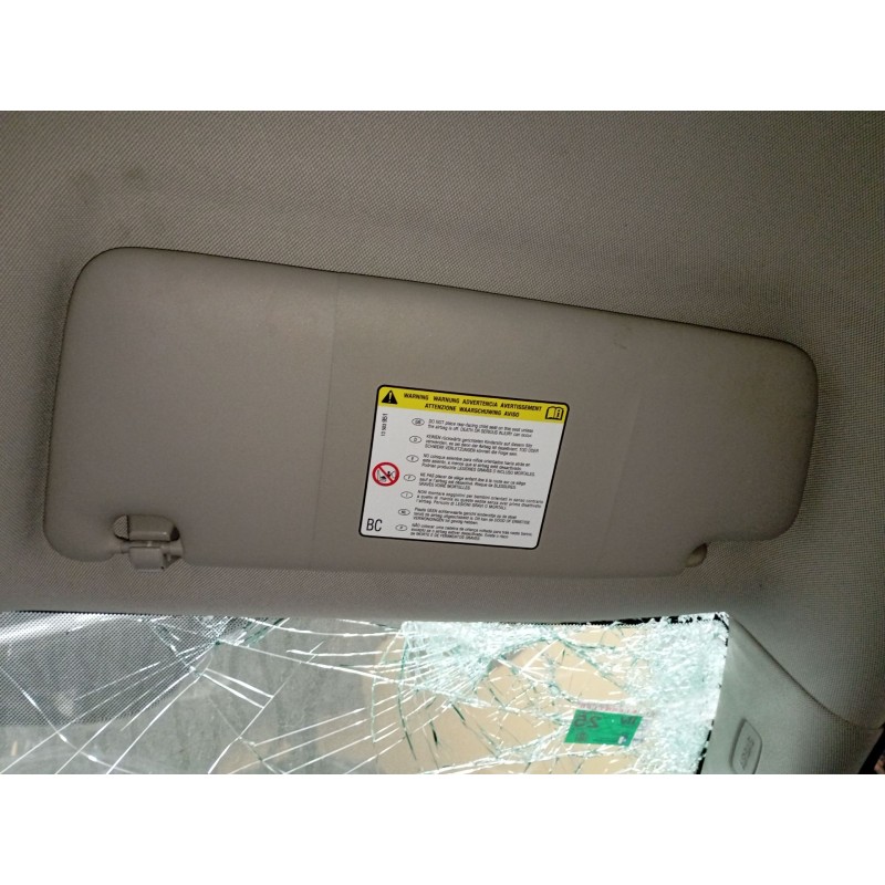 Recambio de parasol derecho para opel meriva b monospace (s10) 1.7 cdti (75) referencia OEM IAM   