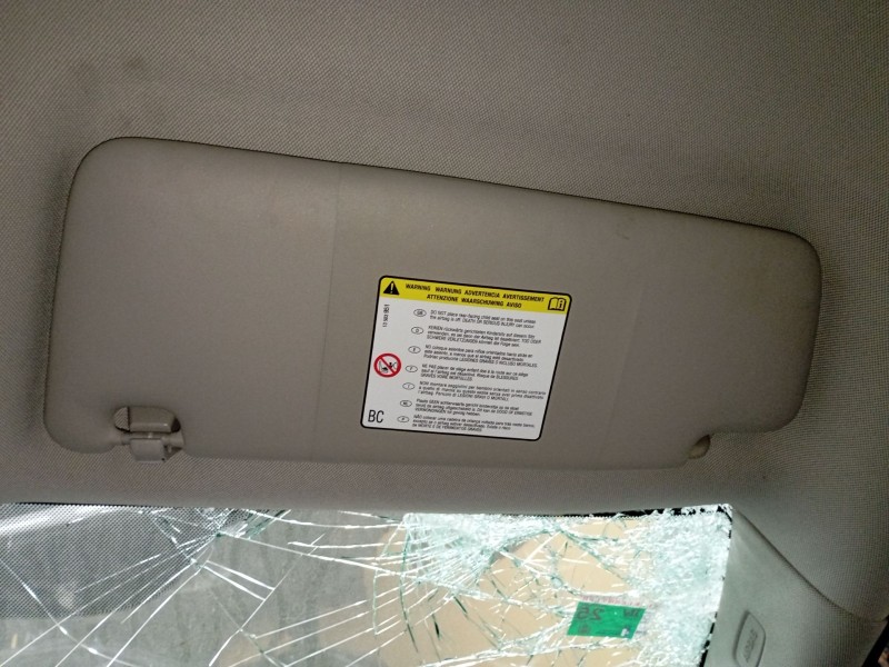 Recambio de parasol derecho para opel meriva b monospace (s10) 1.7 cdti (75) referencia OEM IAM   