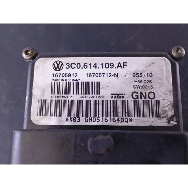 Recambio de abs para volkswagen passat berlina (3c2) advance referencia OEM IAM 3C0614109AF  