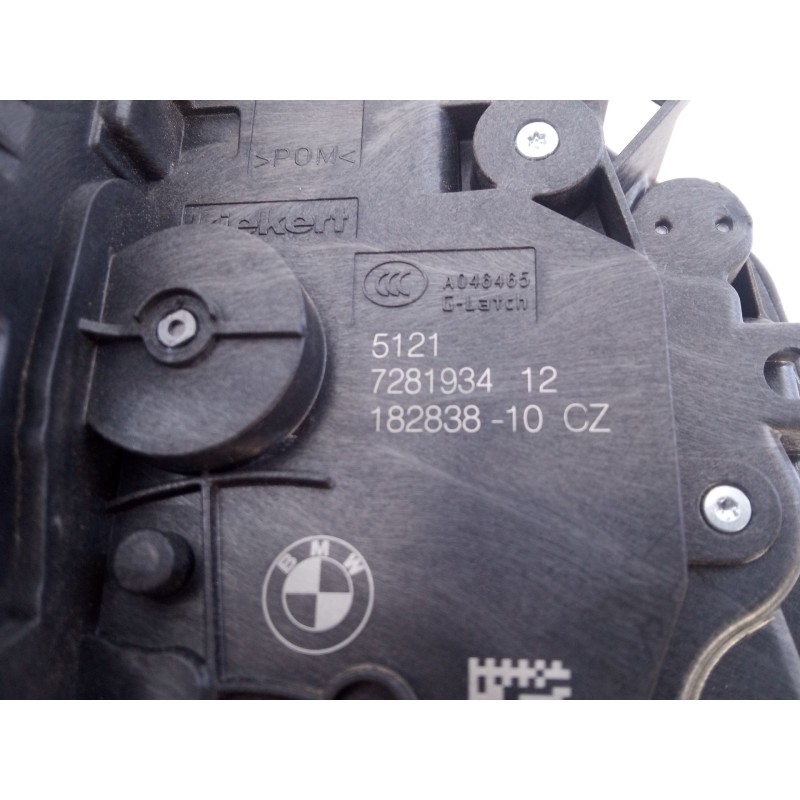 Recambio de cerradura puerta delantera derecha para bmw x1 (f48) sdrive 18 d referencia OEM IAM   