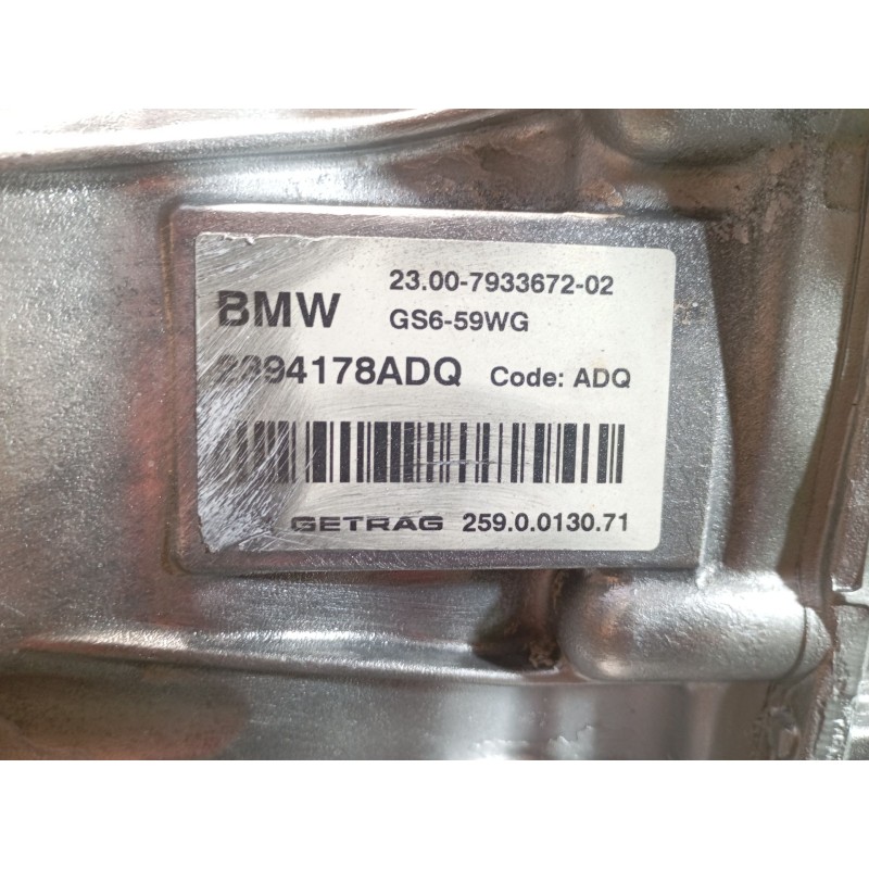 Recambio de caja cambios para bmw x1 (f48) sdrive 18 d referencia OEM IAM   