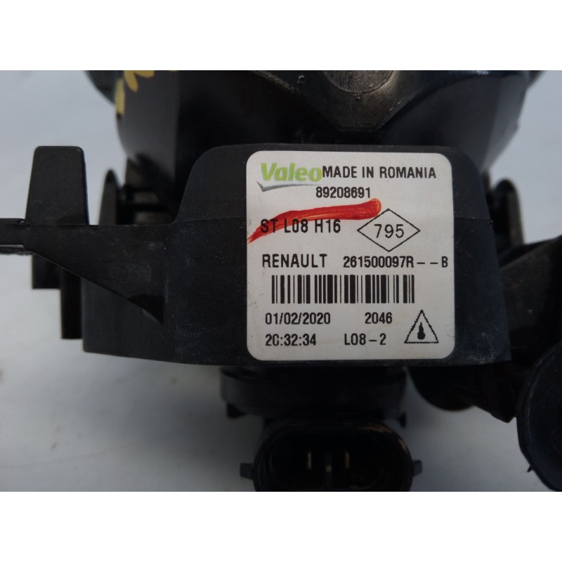 Recambio de faro antiniebla izquierdo para dacia sandero iii referencia OEM IAM 261500097R  