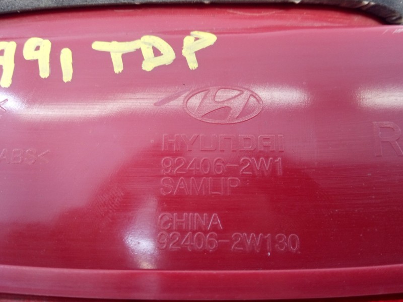 Recambio de piloto trasero derecho porton para hyundai santa fé iii (dm, dma) 2.2 crdi 4wd referencia OEM IAM 924062W1  