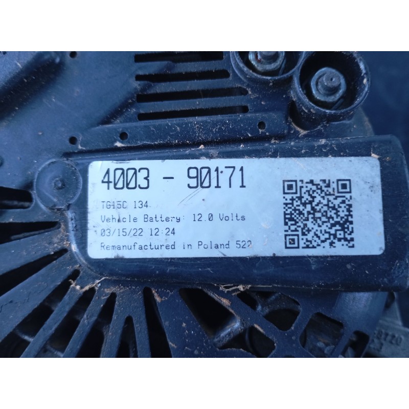 Recambio de alternador para peugeot 5008 referencia OEM IAM 400390171  
