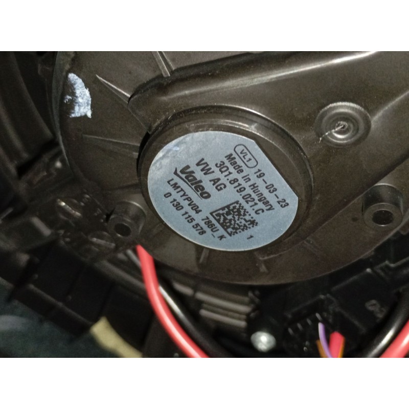 Recambio de ventilador calefaccion para volkswagen tiguan allspace (bw2, bj2) 2.0 tsi 4motion referencia OEM IAM 3Q1819021C  