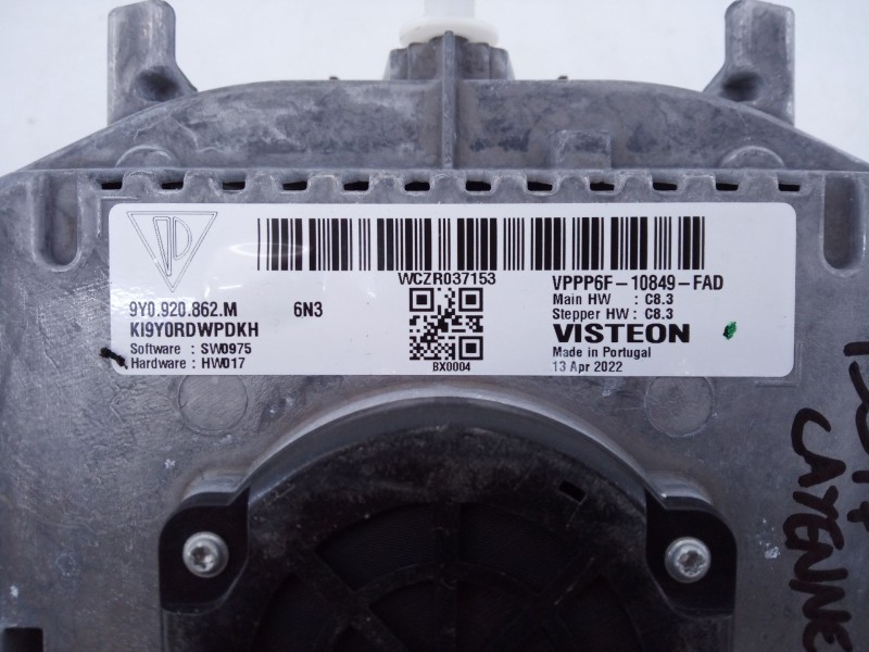 Recambio de cuadro instrumentos para porsche cayenne coupe (9yb) 3.0 e-hybrid awd referencia OEM IAM 9Y0920862M  