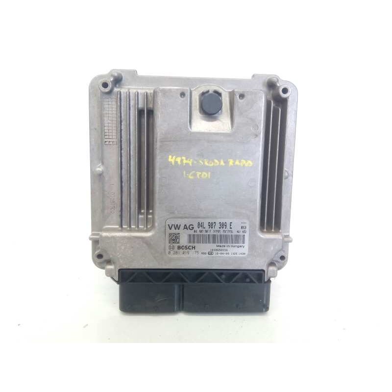 Recambio de centralita motor uce para skoda rapid active referencia OEM IAM 04L907309L 0281019175 