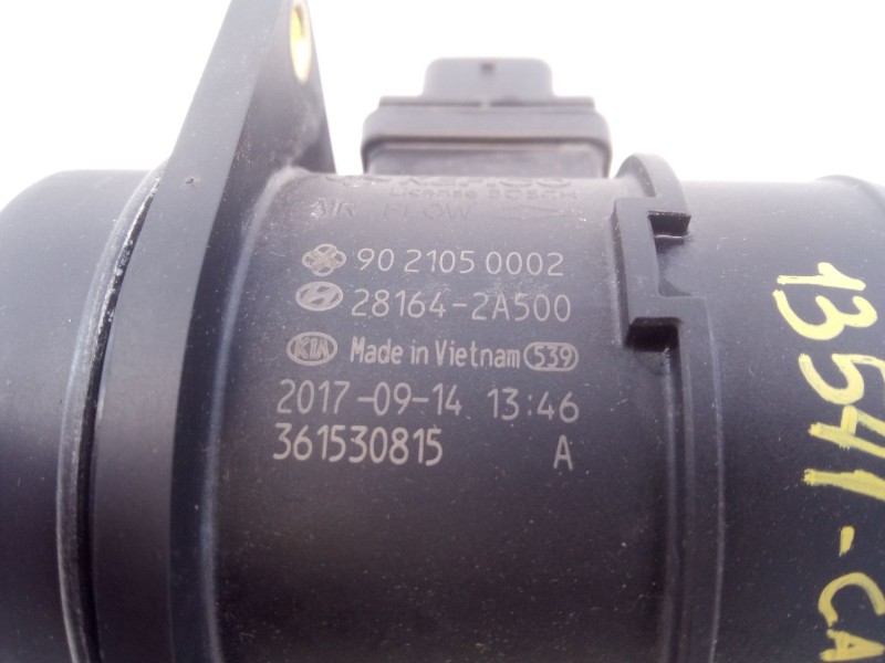 Recambio de caudalimetro para kia carens iv 1.7 crdi referencia OEM IAM 9021050002 281642A500 