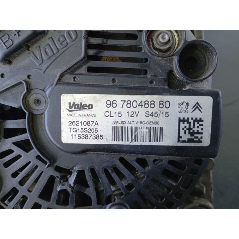 Recambio de alternador para toyota proace 2.0 turbodiesel cat referencia OEM IAM   