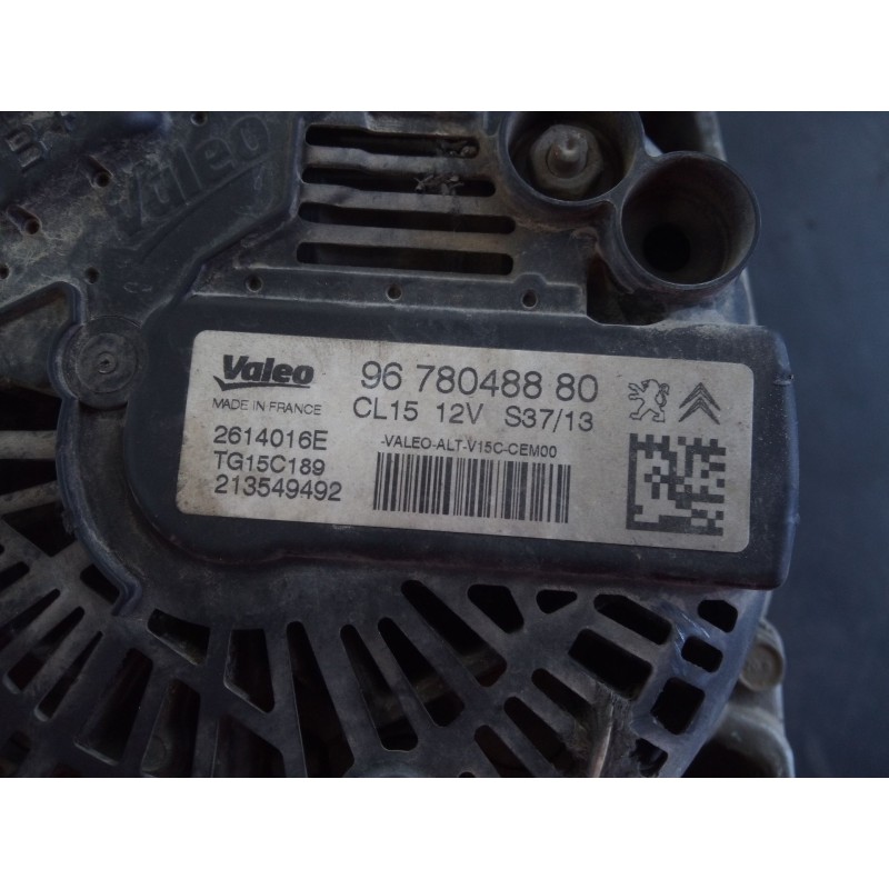 Recambio de alternador para peugeot partner furgoneta/monovolumen 1.6 hdi / bluehdi 75 referencia OEM IAM   