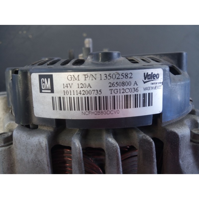 Recambio de alternador para opel insignia berlina business referencia OEM IAM   