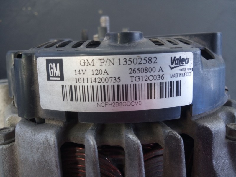 Recambio de alternador para opel insignia berlina business referencia OEM IAM   