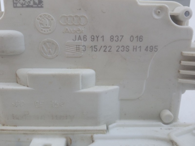 Recambio de cerradura puerta delantera derecha para porsche cayenne coupe (9yb) 3.0 e-hybrid awd referencia OEM IAM 9Y1837016  