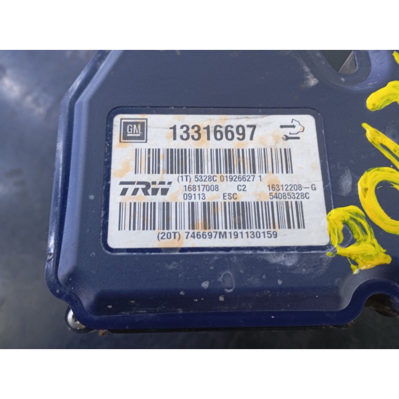 Recambio de abs para opel insignia a (g09) 2.0 cdti (68) referencia OEM IAM 13316697 16312208G 