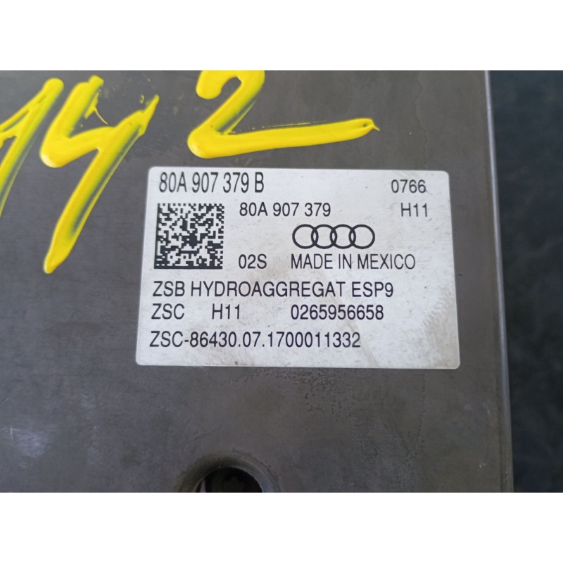 Recambio de abs para audi q5 (fyb, fyg) 2.0 tdi quattro referencia OEM IAM 80A907379B 80A614217B 
