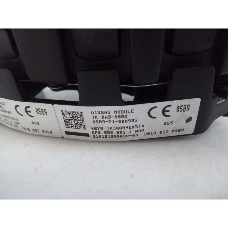 Recambio de airbag delantero izquierdo para seat ibiza v (kj1, kjg) 1.0 referencia OEM IAM 0589P1000925  
