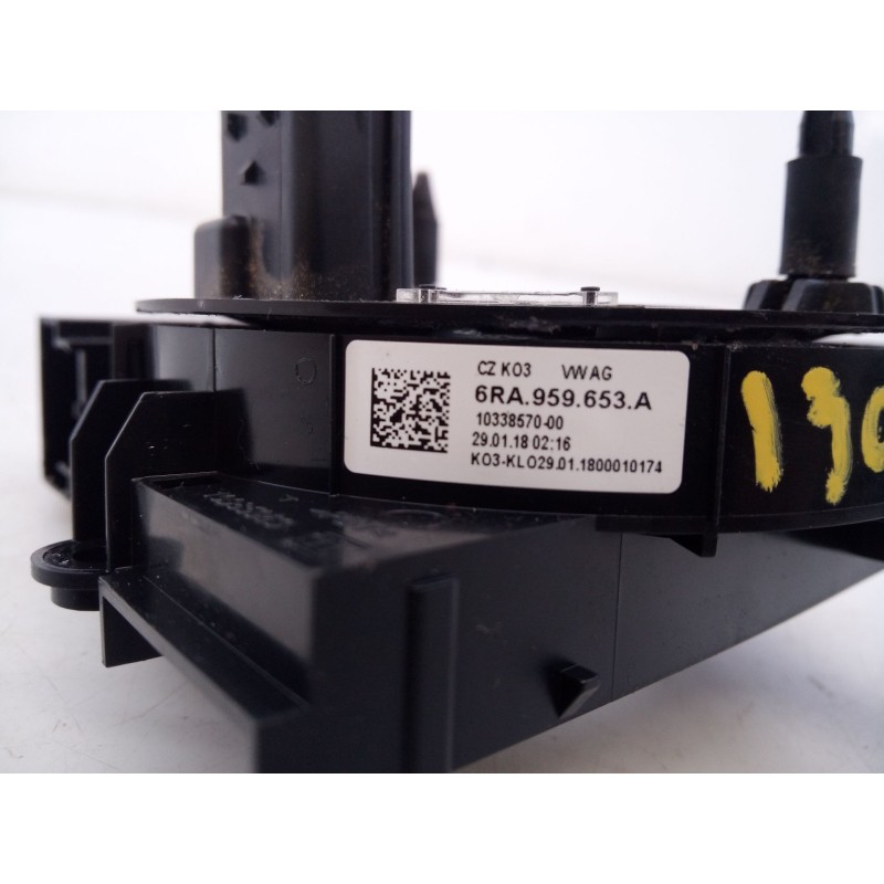 Recambio de anillo airbag para seat ibiza v (kj1, kjg) 1.0 referencia OEM IAM 6RA959653A  