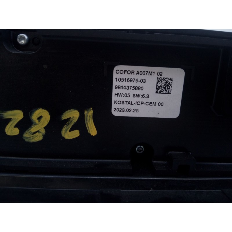 Recambio de mando climatizador para citroën c4 iii seduction referencia OEM IAM 10516979-03  