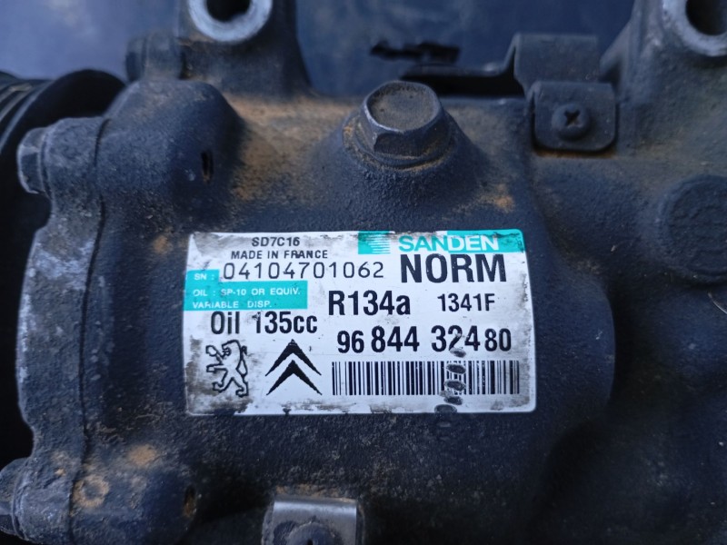 Recambio de compresor aire acondicionado para peugeot 5008 referencia OEM IAM   