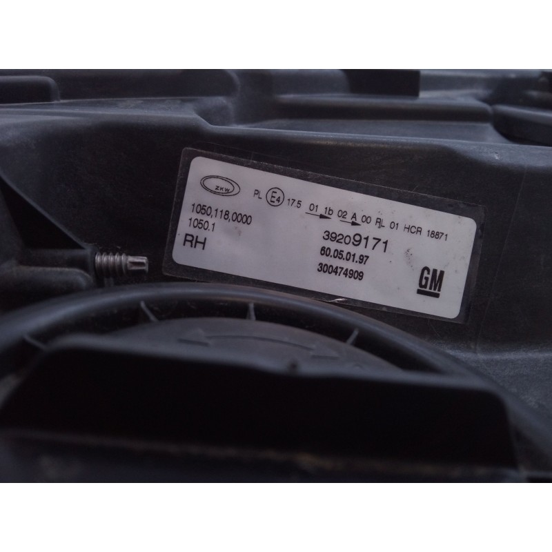 Recambio de faro derecho para opel insignia b grand sport (z18) 1.6 cdti (68) referencia OEM IAM   