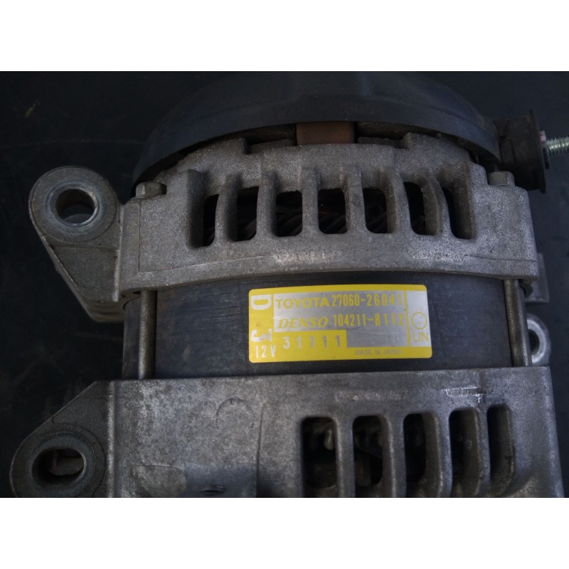 Recambio de alternador para toyota rav 4 advance referencia OEM IAM   