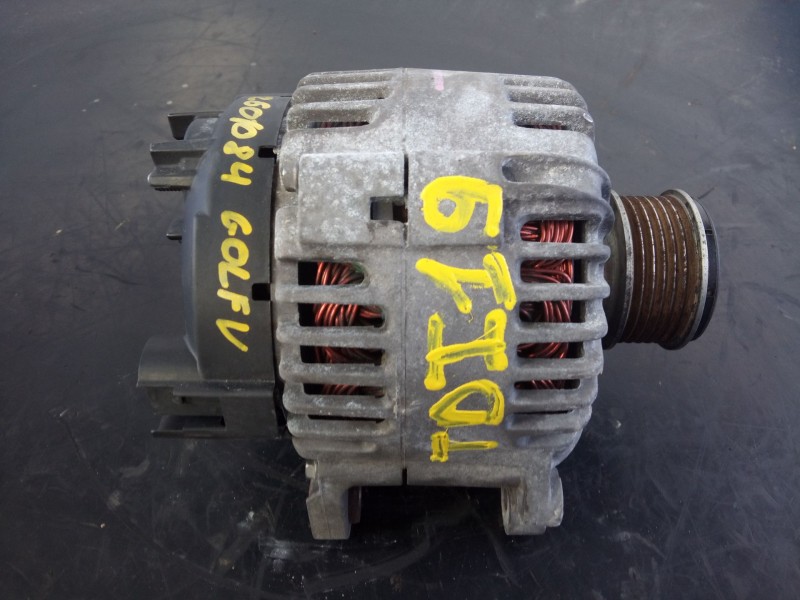 Recambio de alternador para volkswagen golf v (1k1) 1.9 tdi 4motion referencia OEM IAM 06F903023C  