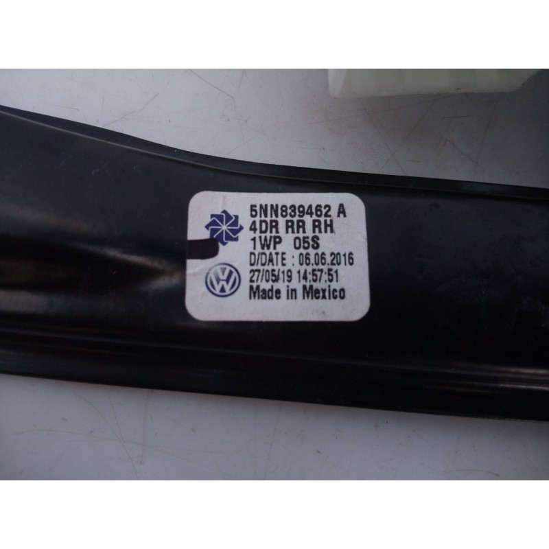 Recambio de elevalunas trasero derecho para volkswagen tiguan allspace (bw2, bj2) 2.0 tsi 4motion referencia OEM IAM 5NN839462A 