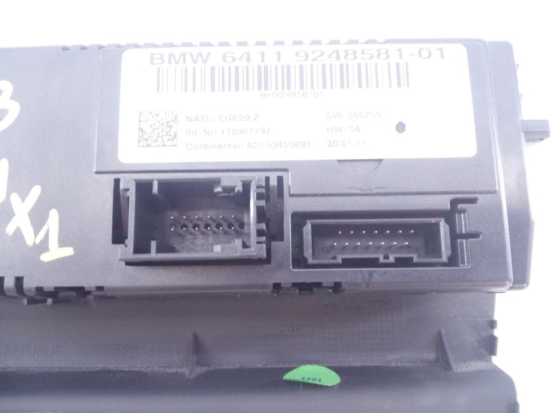 Recambio de mando climatizador para bmw x1 (e84) sdrive 18d referencia OEM IAM 64119248581-01 BH924858101 