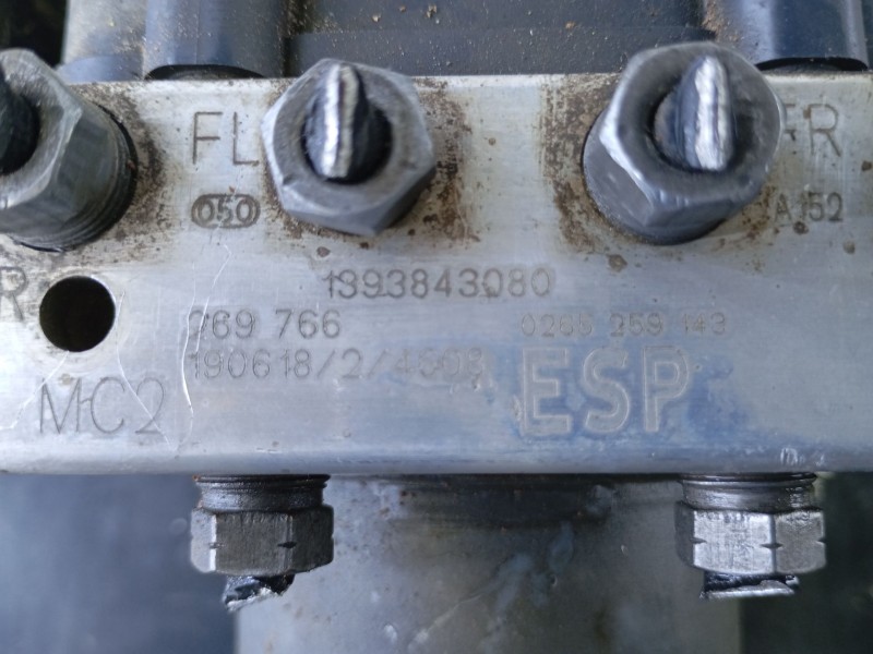 Recambio de abs para fiat ducato furgón 35 (290) 180 referencia OEM IAM 1393843080  