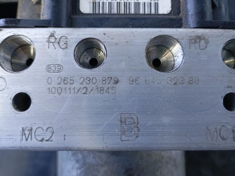 Recambio de abs para peugeot 5008 referencia OEM IAM 9664532380 0265230879 