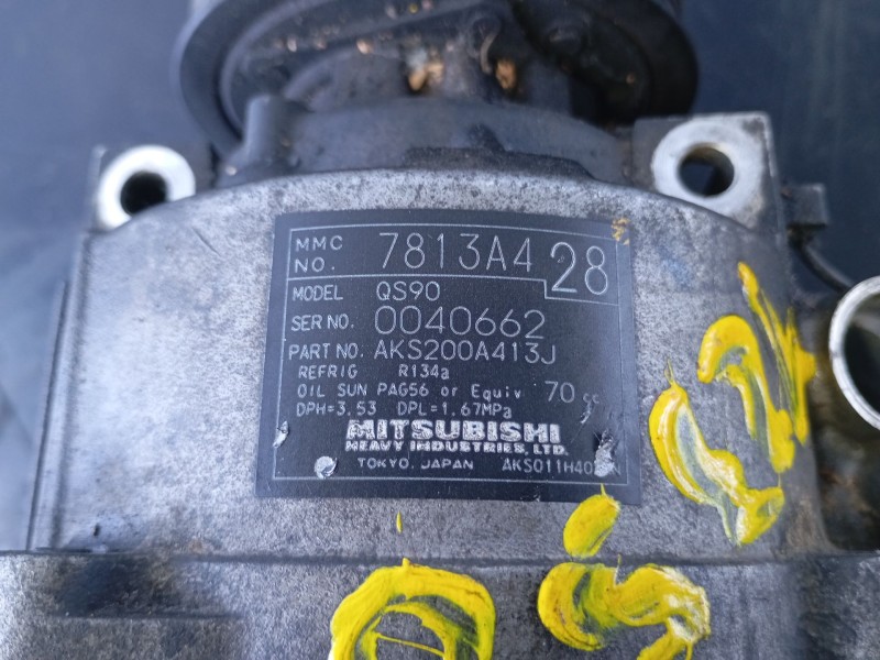 Recambio de compresor aire acondicionado para mitsubishi asx (ga0w) challenge 2wd referencia OEM IAM   