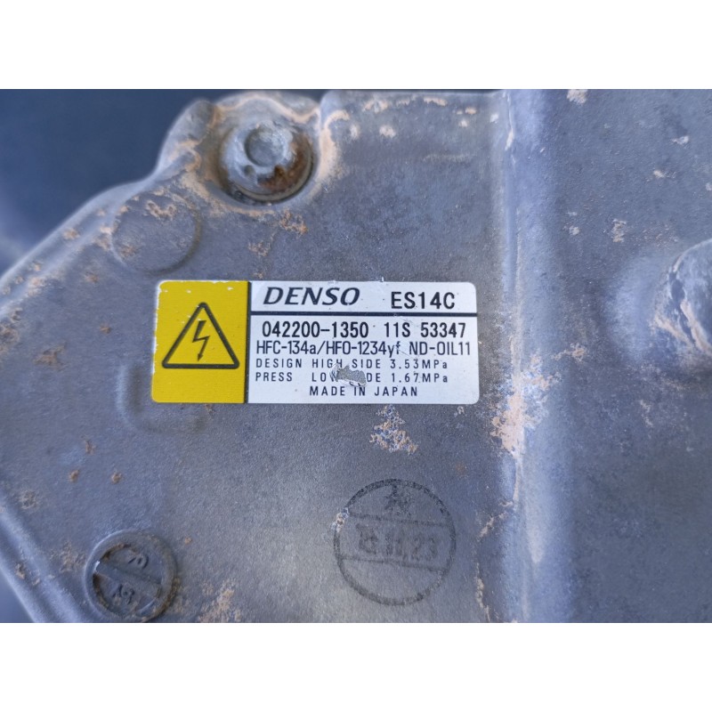 Recambio de compresor aire acondicionado para toyota yaris (_p13_) 1.5 hybrid (nhp130_) referencia OEM IAM   