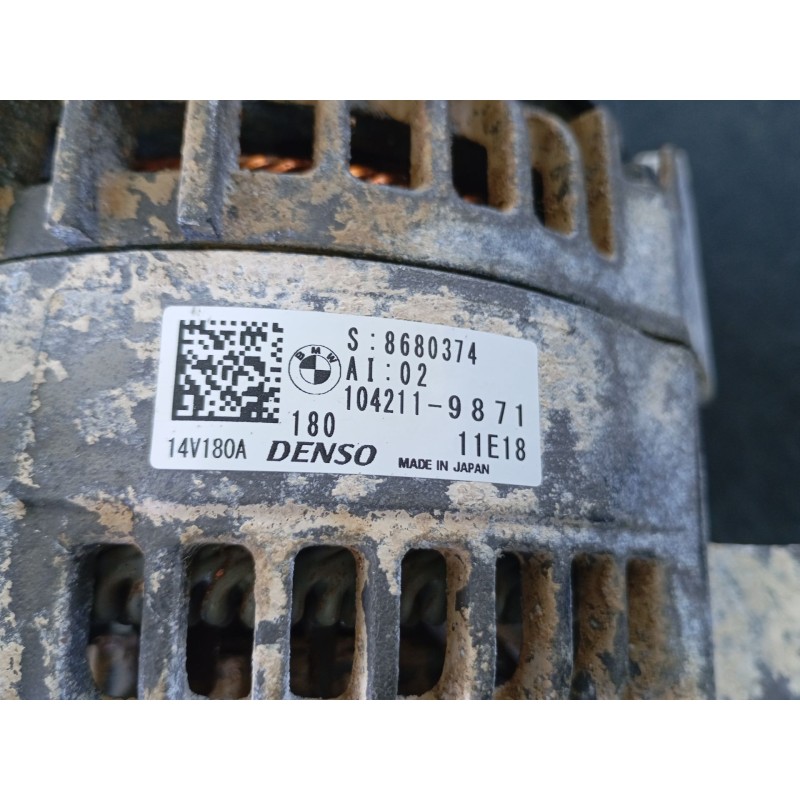Recambio de alternador para bmw x1 (f48) sdrive 18 d referencia OEM IAM   