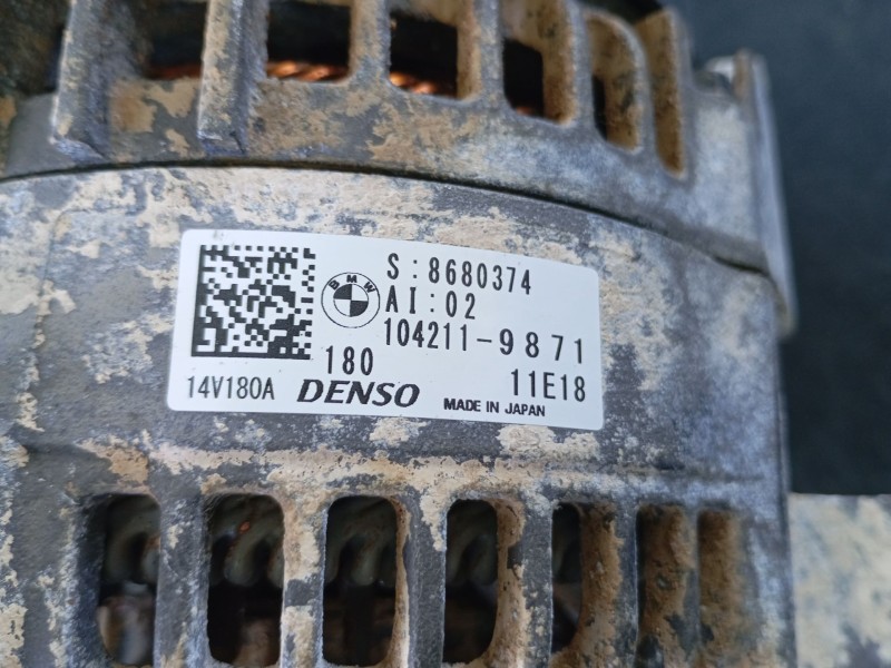 Recambio de alternador para bmw x1 (f48) sdrive 18 d referencia OEM IAM   