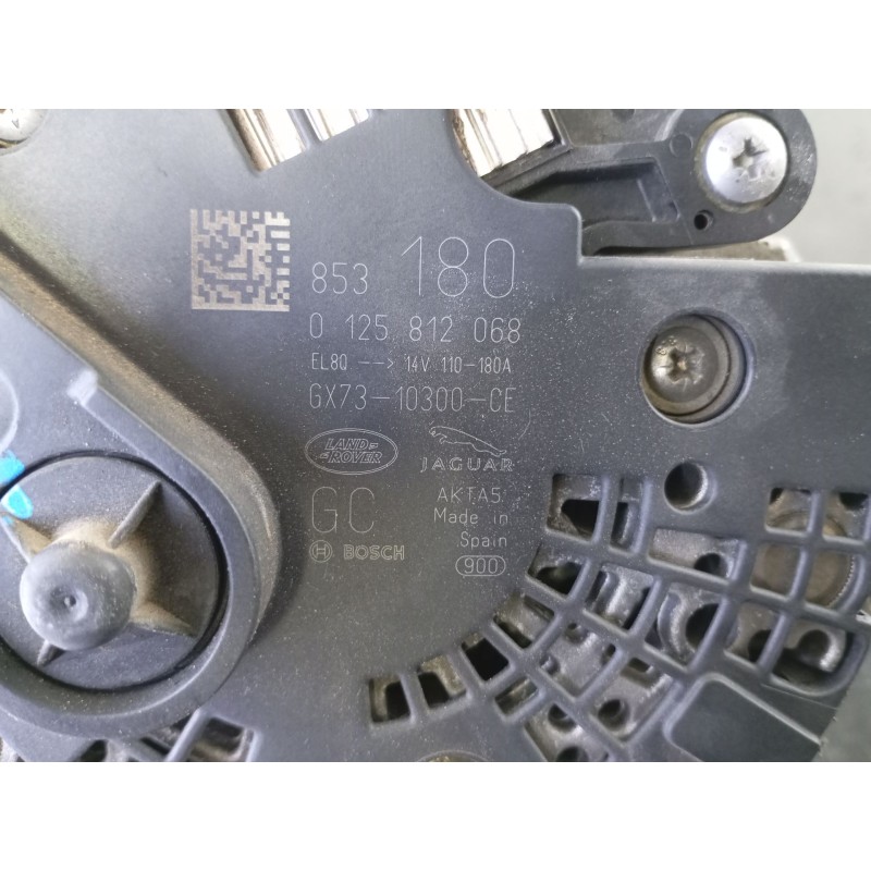 Recambio de alternador para jaguar xf referencia OEM IAM GX73-10300-CE 0125.812068 