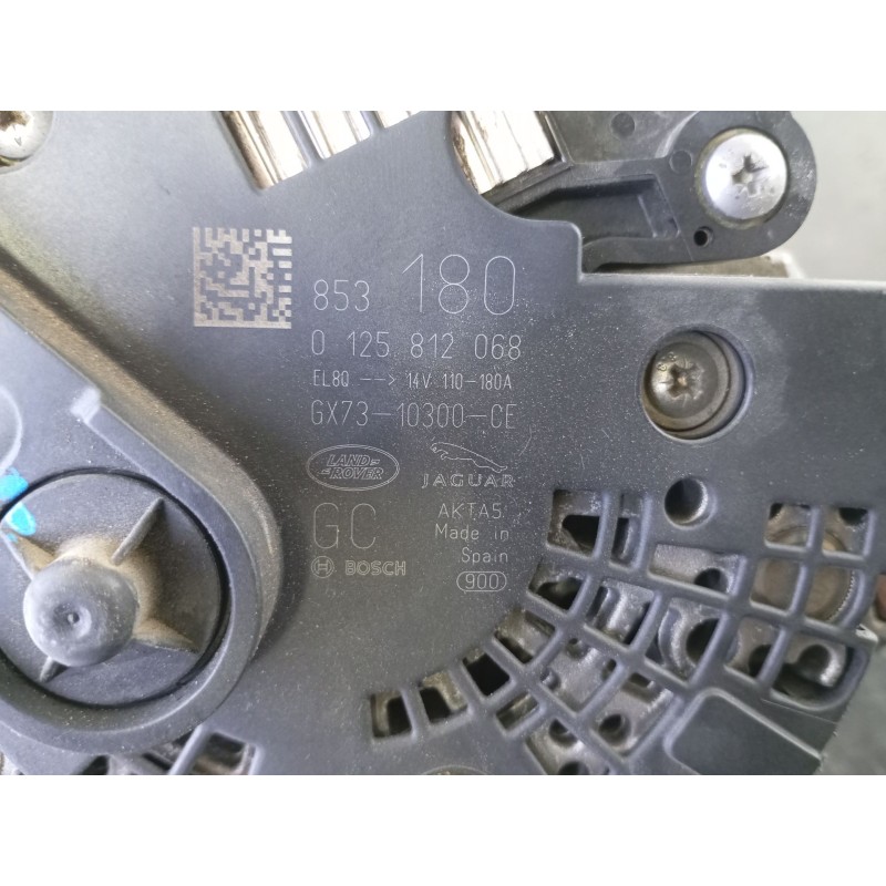 Recambio de alternador para jaguar xf referencia OEM IAM GX73-10300-CE 0125.812068 