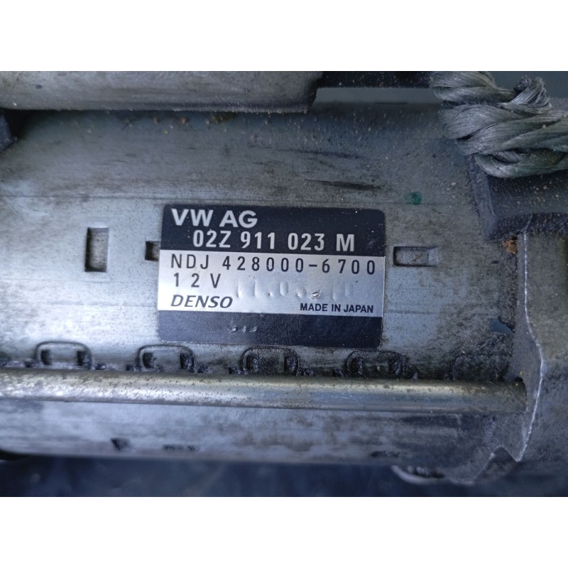 Recambio de motor arranque para seat ibiza sc (6j1) reference referencia OEM IAM 02Z911023M NDJ428000-6700 