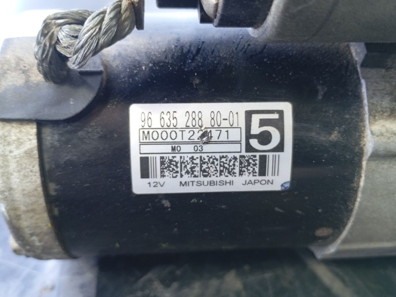 Recambio de motor arranque para peugeot 508 access referencia OEM IAM 9663528880-01 MOO0T2471 