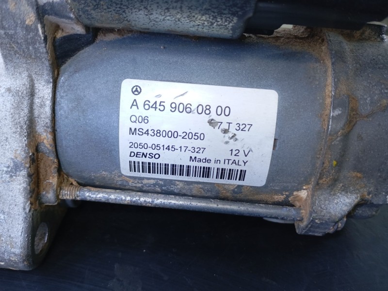 Recambio de motor arranque para mercedes-benz clase a (w176) a 180 (176.042) referencia OEM IAM A6459060800  
