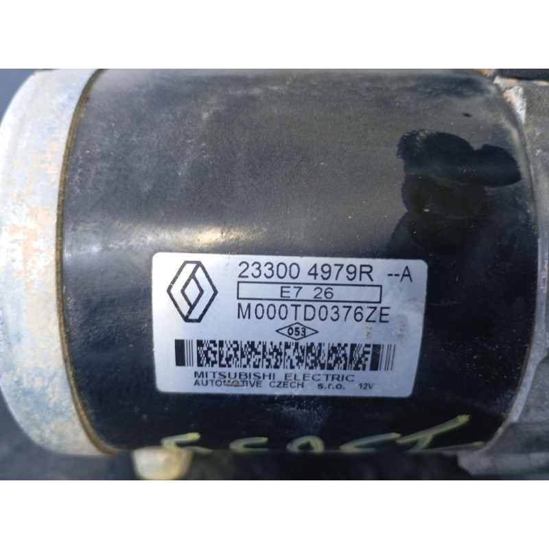 Recambio de motor arranque para nissan qashqai (j11) 1.2 16v cat referencia OEM IAM   