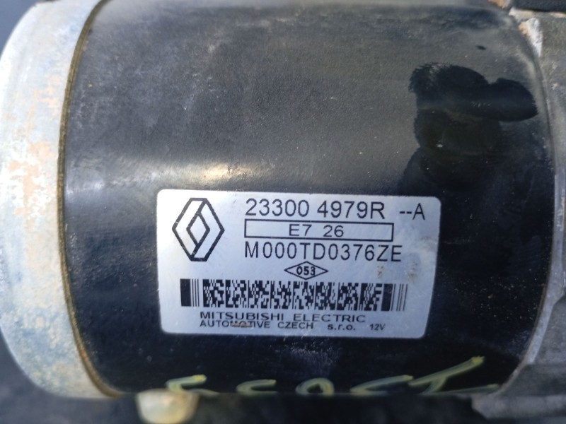 Recambio de motor arranque para nissan qashqai (j11) 1.2 16v cat referencia OEM IAM   