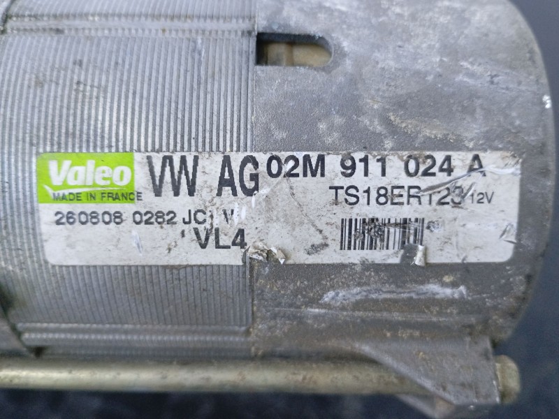 Recambio de motor arranque para volkswagen passat cc passat cc referencia OEM IAM 02M911024A  