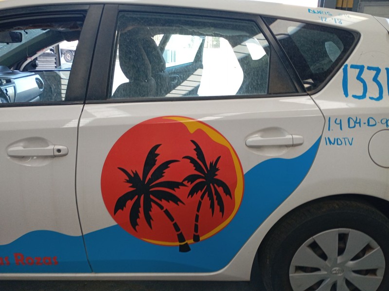 Recambio de puerta trasera izquierda para toyota auris (_e18_) 1.4 d-4d (nde180_) referencia OEM IAM   