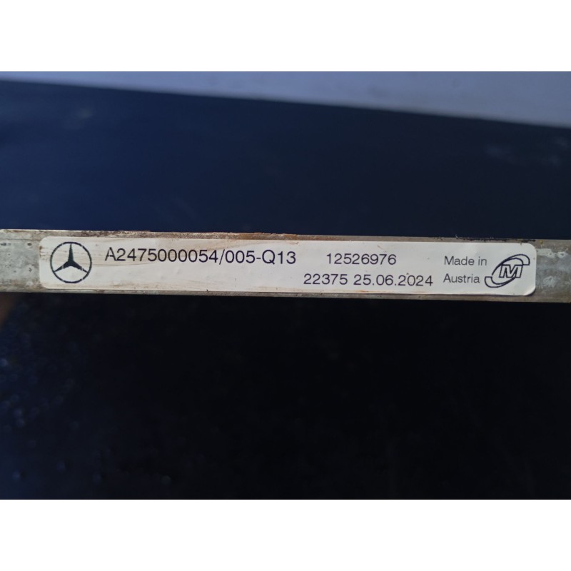 Recambio de condensador / radiador aire acondicionado para mercedes-benz gla (h247) gla 250 e (247.786) referencia OEM IAM A2475