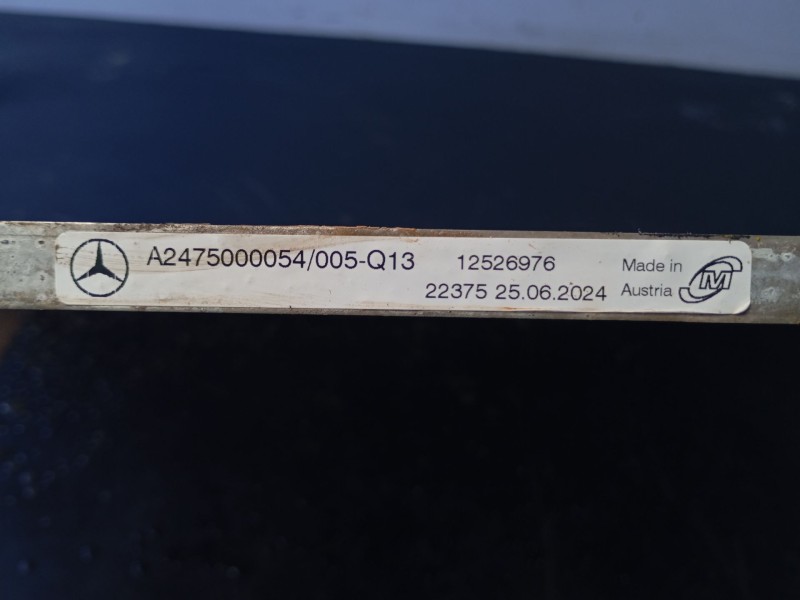 Recambio de condensador / radiador aire acondicionado para mercedes-benz gla (h247) gla 250 e (247.786) referencia OEM IAM A2475