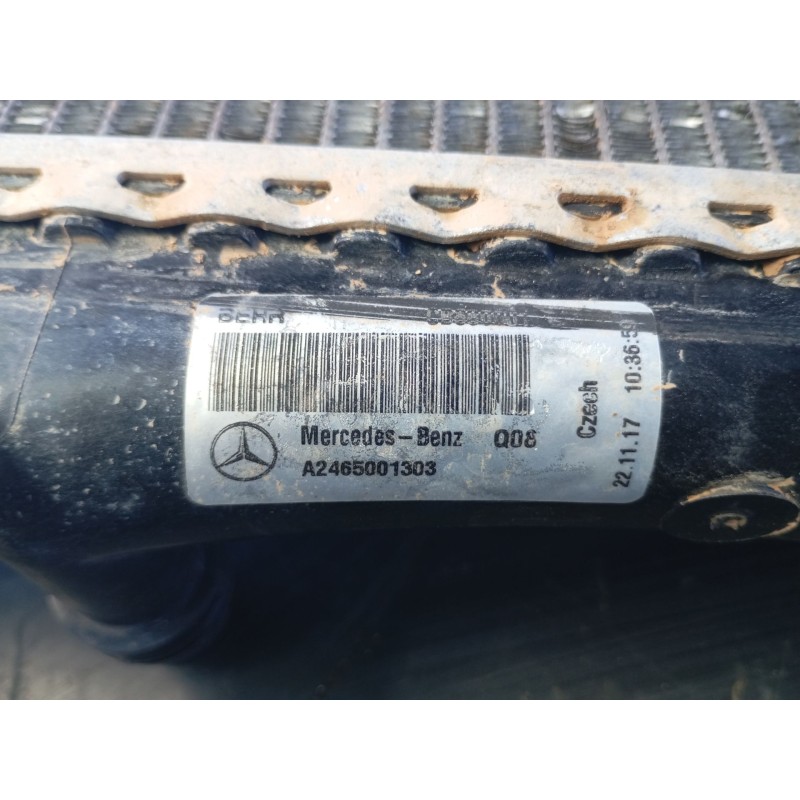 Recambio de radiador agua para mercedes-benz clase a (w176) a 180 (176.042) referencia OEM IAM A2465001303  