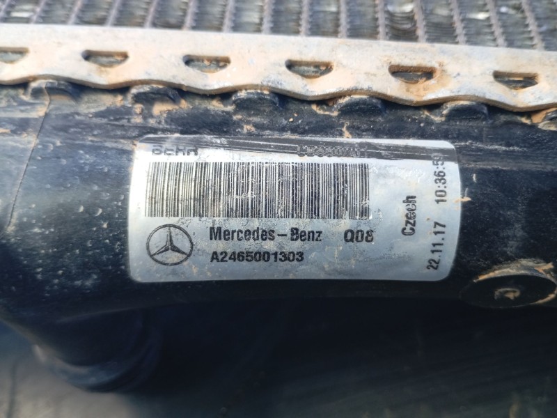 Recambio de radiador agua para mercedes-benz clase a (w176) a 180 (176.042) referencia OEM IAM A2465001303  