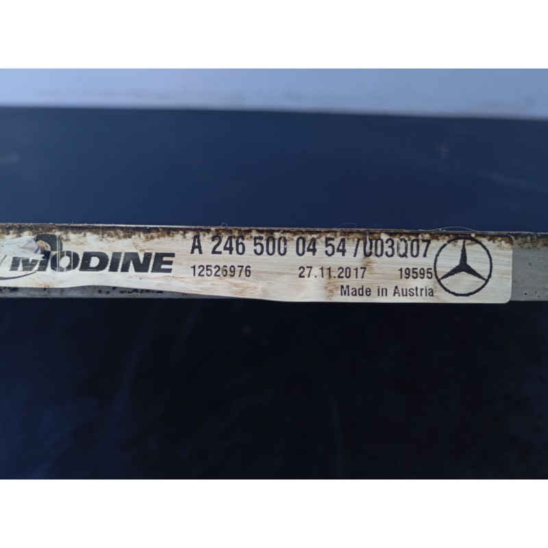 Recambio de condensador / radiador aire acondicionado para mercedes-benz clase a (w176) a 180 (176.042) referencia OEM IAM A2465