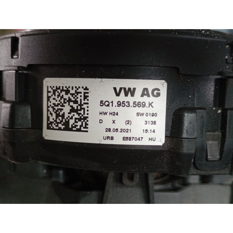 Recambio de anillo airbag para volkswagen tiguan (ad1, ax1) 2.0 tdi 4motion referencia OEM IAM 5Q0953569K  