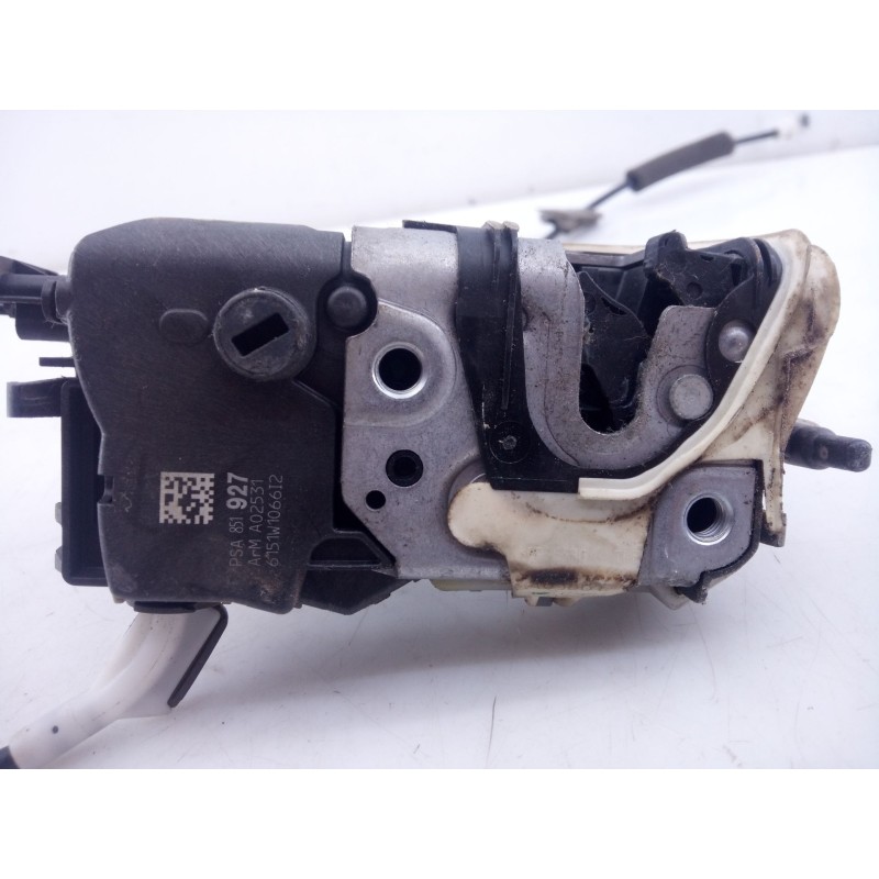 Recambio de cerradura puerta trasera derecha para peugeot 508 gt referencia OEM IAM PSA851927  